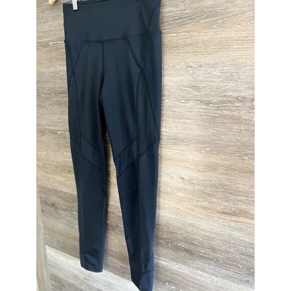 Free People Movement Women's Black Leggings Small Athleisure Gym Compression - Picture 6 of 8